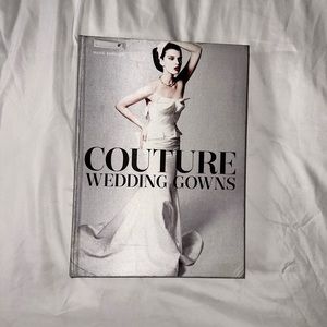 Couture Wedding Gowns Coffee Table Book. Opened. In Great Condition.